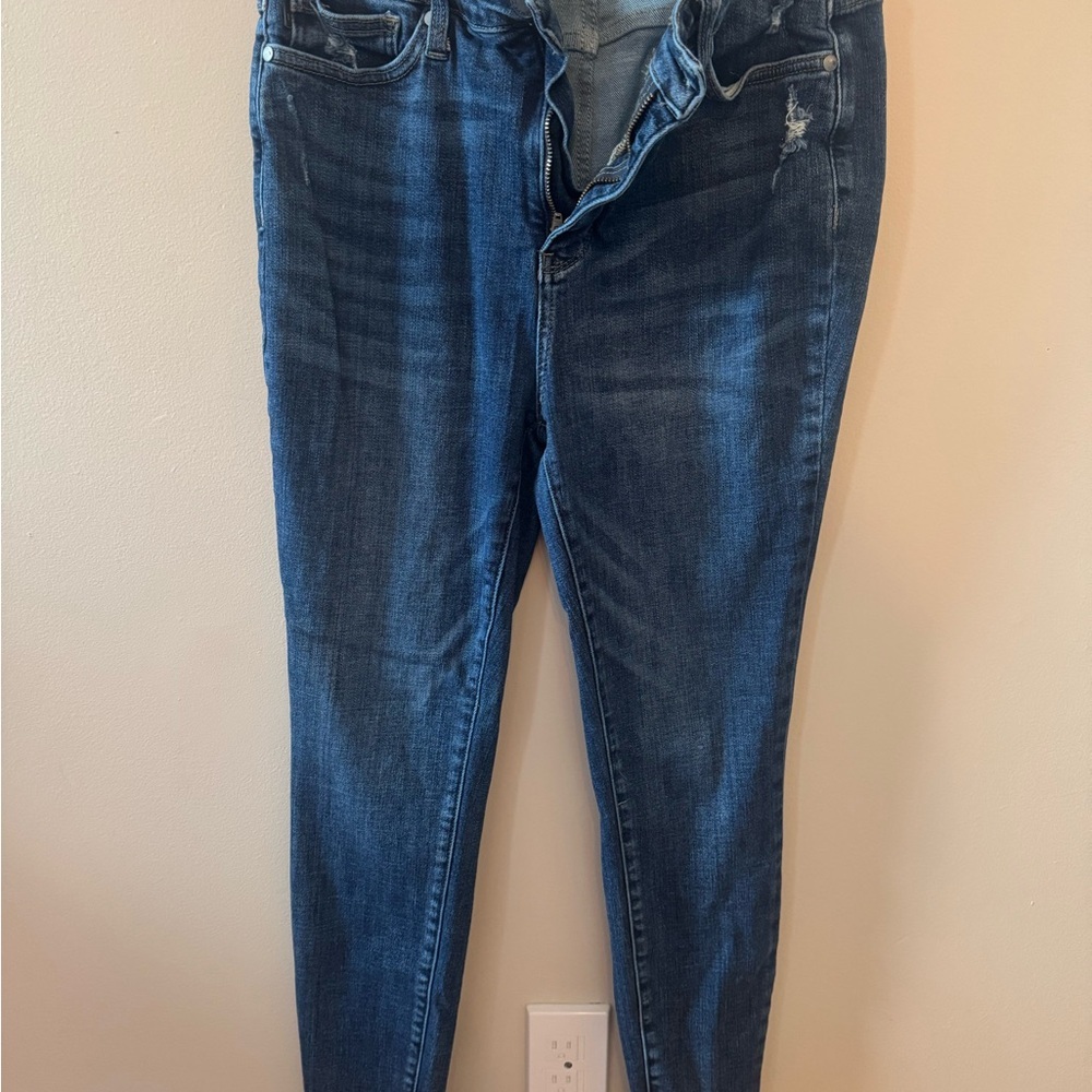 Judy Blue Skinny Jeans Blue Stretch Denim. #A0020